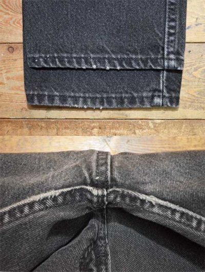 画像1: 90's Levi's 505 ブラックデニムパンツ “MADE IN USA”