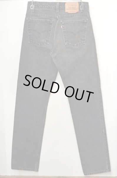 画像2: 90's Levi's 505 ブラックデニムパンツ “MADE IN USA” (2)