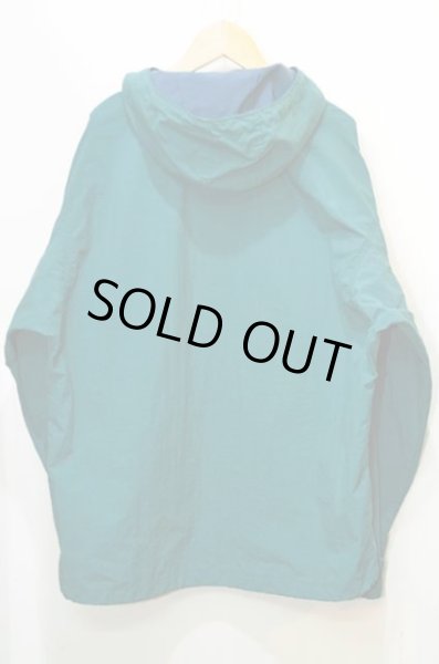 画像2: 90's Columbia ナイロンアノラックパーカー “GREEN” (2)