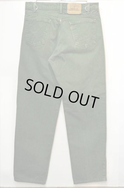 画像2: 90's Levi's 555 カラーデニムパンツ “GREEN / MADE IN USA” (2)