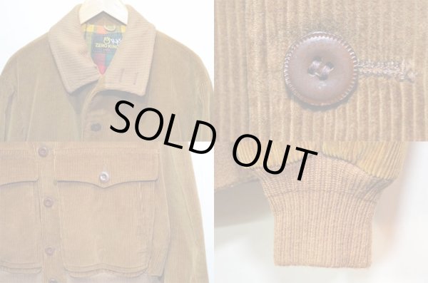 画像4: 70's ZERO KING A-1 type 太畝コーデュロイジャケット (4)