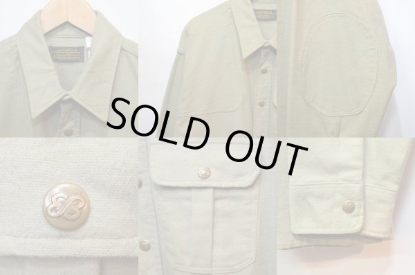 画像4: 80's Eddie Bauer シャモアクロス ハンティングシャツ “MADE IN USA / 黒タグ” (4)