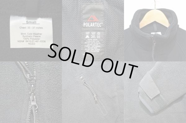 画像3: ECWCS GENII POLARTEC フリースジャケット “SMALL / BLACK” (3)