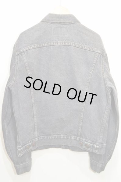 画像2: 80's Levi's 70506-0259 ブラックデニムジャケット (2)