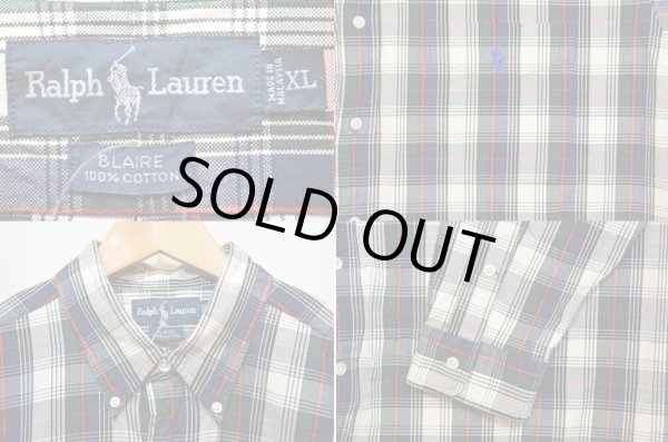 画像3: 90's Ralph Lauren ボタンダウンシャツ “BLAIRE” (3)