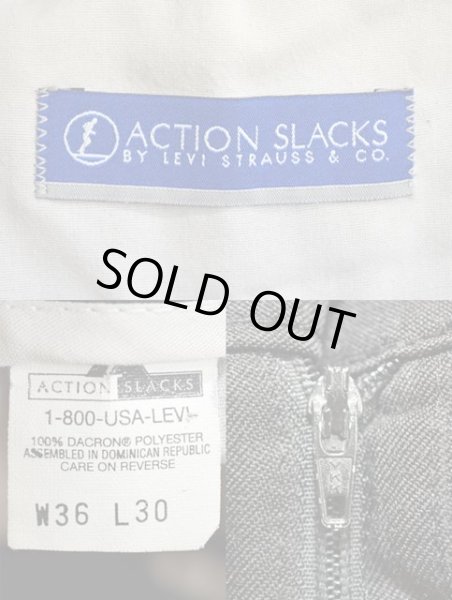 画像3: 90's Levi's ACTION SLACKS “BLACK / W36×L30” (3)