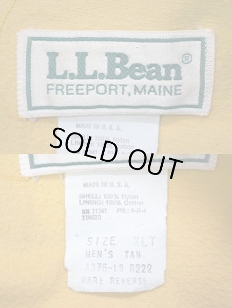 画像3: 80's L.L.Bean チンスト付き コーチジャケット (3)