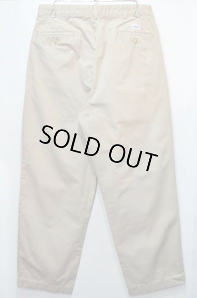 画像2: 90's Polo Ralph Lauren 2タック チノトラウザー “POLO CHINO / KHAKI” (2)