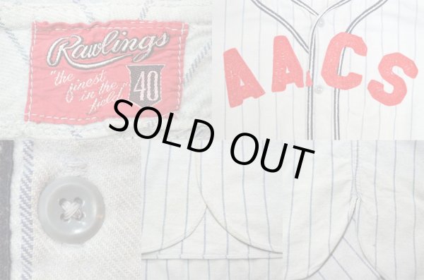 画像3: 50's Rawlings ベースボールシャツ (3)