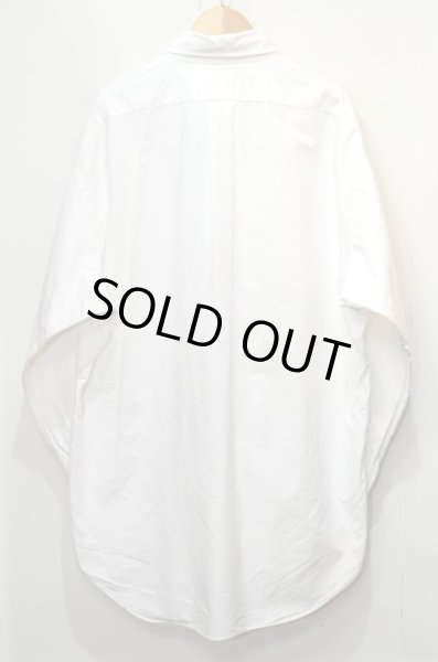 画像2: 90's Polo Ralph Lauren ボタンダウンシャツ “WHITE / BIG SHIRT” (2)
