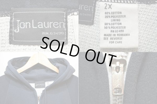 画像3: 70-80's JON LAUREN 裏サーマル フルジップパーカー (3)