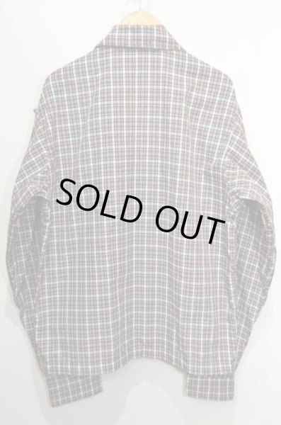 画像2: 50-60's McGREGOR チェック柄 ナイロンスウィングトップ (2)