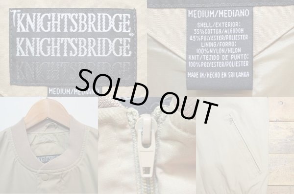 画像3: 90's KNIGHTS BRIDGE キャップショルダージャケット “BEIGE” (3)