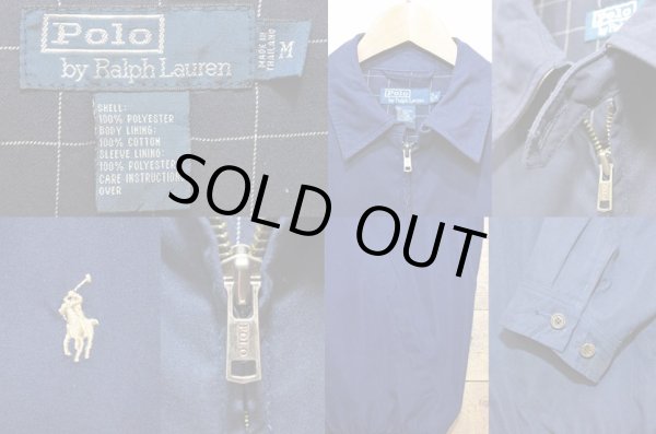 画像3: Polo Ralph Lauren チンスト付き スウィングトップ “NAVY” (3)