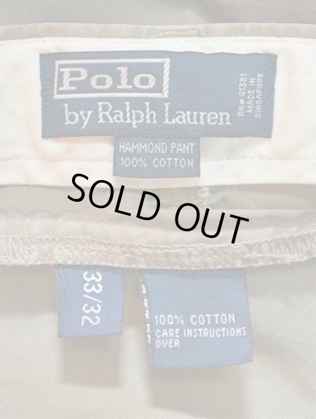 画像3: POLO Ralph Lauren 2タック トラウザー “HAMMOND PANT” (3)