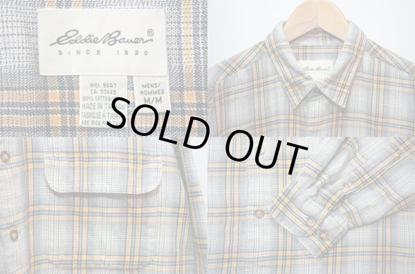 画像3: 90's Eddie Bauer コットンシャツ (3)