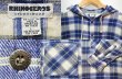 画像3: 90's RHINOCEROS SPORTS WEAR フード付きフランネルシャツ (3)