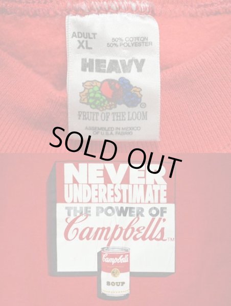 画像3: 90's Campbell's Soup スウェットシャツ (3)