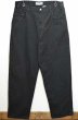 画像1: 90-00's Levi's silverTab ブラックツイルパンツ “BAGGY FIT” (1)