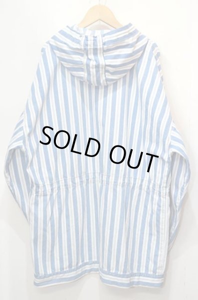 画像2: 90's Vintage Blue コットンフーディージャケット “MADE IN USA” (2)