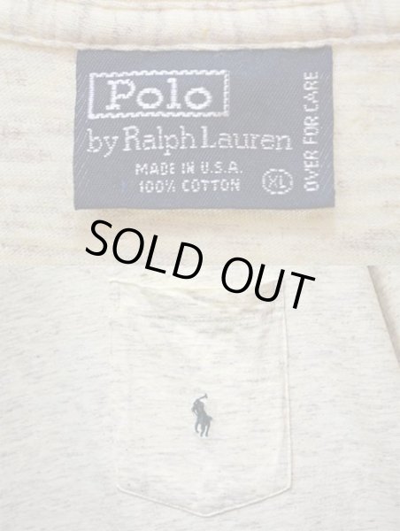 画像3: 90's POLO Ralph Lauren ポケットTシャツ “MADE IN USA” (3)
