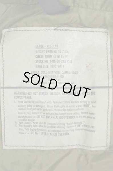 画像3: 00's US.ARMY ECWCS ウッドランドカモ柄 GORE-TEX PARKA “LARGE-REGULAR” (3)