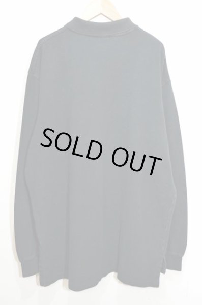 画像2: Polo Ralph Lauren L/S ポロシャツ “BLACK” (2)