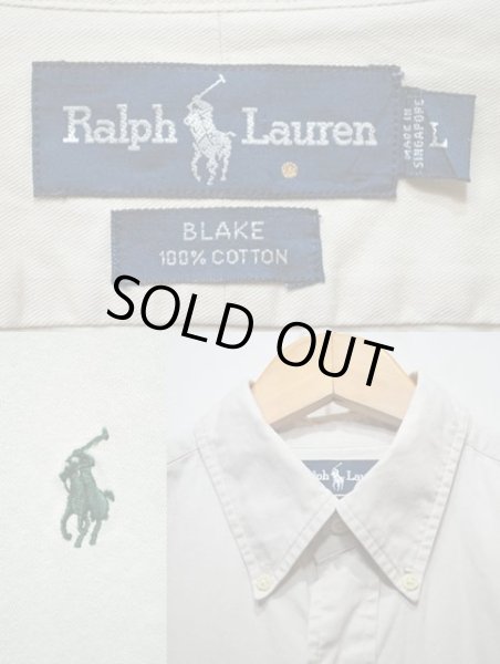 画像3: 90's Polo Ralph Lauren ボタンダウンシャツ “BLAKE” (3)
