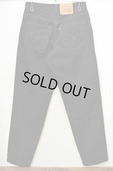 画像2: 90's Levi's 560 ブラックデニムパンツ “W30 L32 / MADE IN USA” (2)