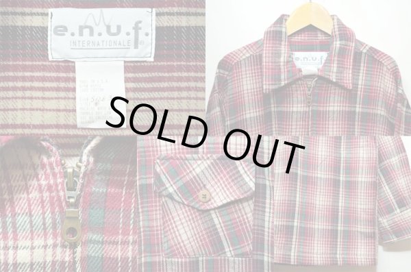 画像3: 90's e.n.u.f. フルZIP シャツジャケット “MADE IN USA” (3)