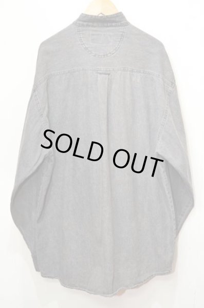 画像2: 90's CACTUS バンドカラーシャツ (2)