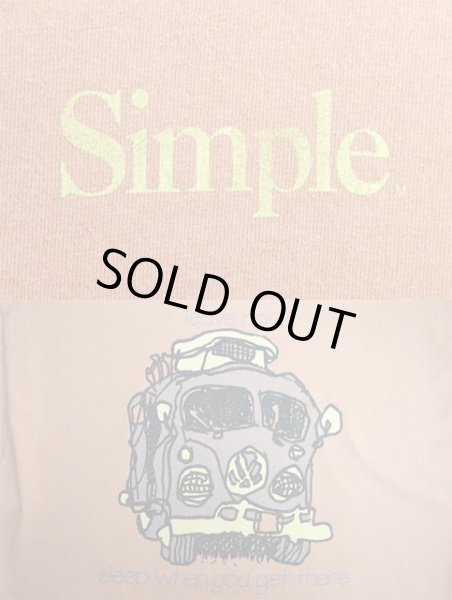 画像3: 90's Simple プリントTシャツ “Light Brown” (3)