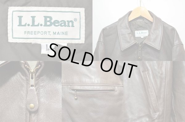 画像3: 90's L.L.Bean レザージャケット (3)