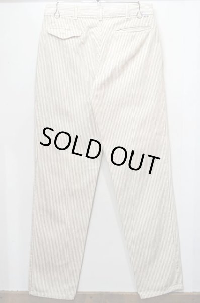 画像2: 80-90's Levi's 22528-9224 ストライプ柄 デニムスラックス (2)
