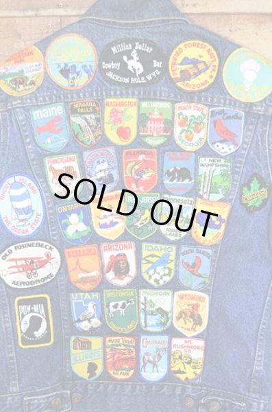 画像3: 70-80's Levi's 70506-0214 デニムジャケット “ワッペンカスタム” (3)