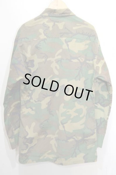 画像2: 70's US.ARMY ブラウンリーフ柄 ジャングルファティーグジャケット “MEDIUM-SHORT” (2)