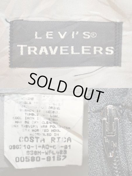 画像3: 90's Levi's TRAVELERS 2タック スラックス (3)