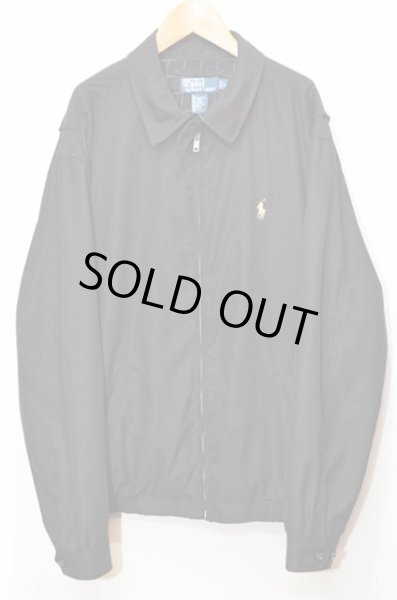 画像2: Polo Ralph Lauren チンスト付き スウィングトップ “BLACK” (2)