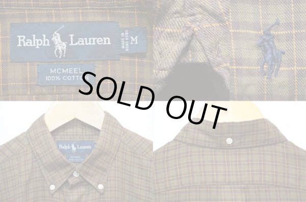 画像3: Polo Ralph Lauren 3点留め ボタンダウンシャツ “MCMEEL” (3)