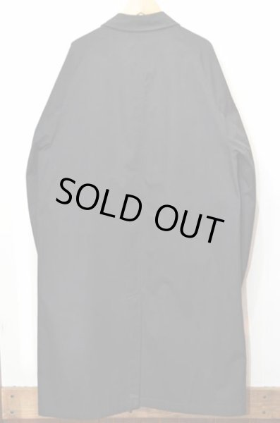 画像2: 60's Gleneagles ステンカラーコート “BLACK” (2)