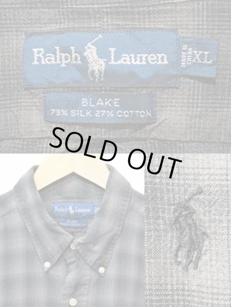 画像3: Polo Ralph Lauren オンブレチェック柄 ボタンダウンシャツ “BLAKE” (3)