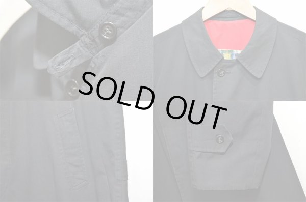 画像4: 60's Gleneagles ステンカラーコート “BLACK” (4)