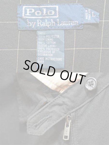 画像3: Polo Ralph Lauren チンスト付き スウィングトップ “BLACK” (3)