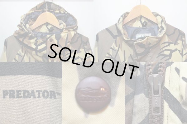 画像4: 90's L.L.Bean プレデターカモ柄 ゴアテックスパーカー (4)