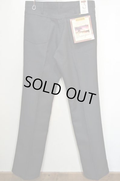 画像3: 90's Wrangler WRANCHER BOOT JEANS “DEADSTOCK / BLACK” (3)