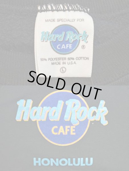 画像3: 90's Hard Rock CAFE スウェットシャツ “MADE IN USA / BLACK” (3)