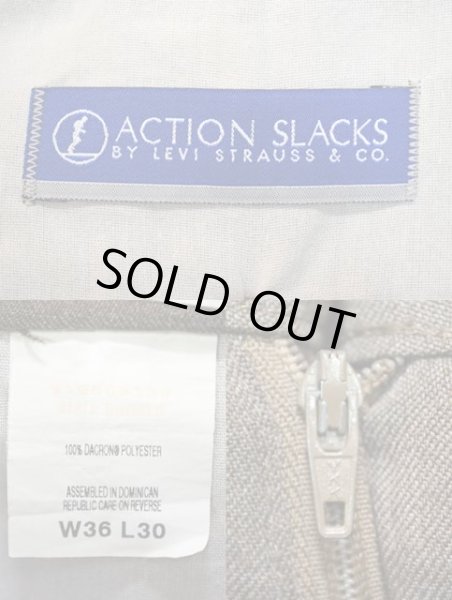 画像3: 90's Levi's ACTION SLACKS “HEATHER BROWN” (3)