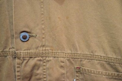 画像1: 90's Levi's silverTab コットンツイルワークジャケット