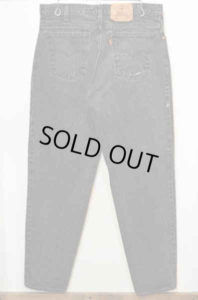 画像2: 90's Levi's 550 ブラックデニムパンツ “MADE IN USA” (2)