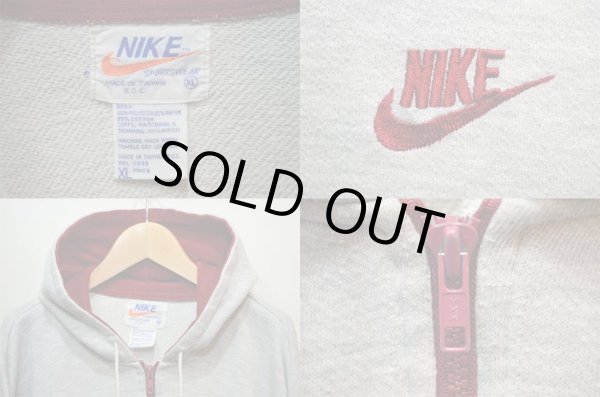 画像3: 70's NIKE ハーフZIP スウェットパーカー (3)